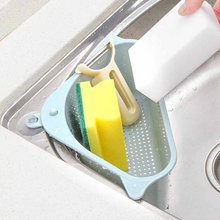 Load image into Gallery viewer, Kitchen Vegetable Shelving Sink Triangulars Useful Suction Cup Sink Shelf Soap Sponge Drain Rack Sucker Storage
