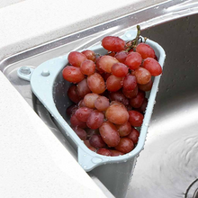 Load image into Gallery viewer, Kitchen Vegetable Shelving Sink Triangulars Useful Suction Cup Sink Shelf Soap Sponge Drain Rack Sucker Storage
